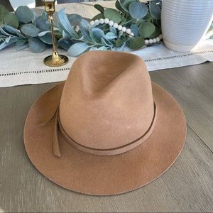 Prana Tan Wide Brim Hat